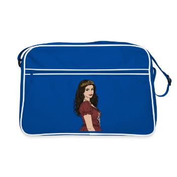 Princesse - Sac Retro - bleu/blanc - Devant