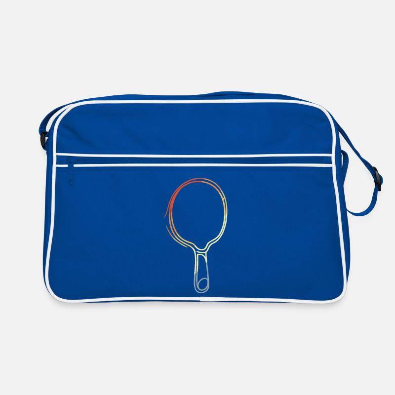 Sketch rétro de tennis de table Sac Retro
