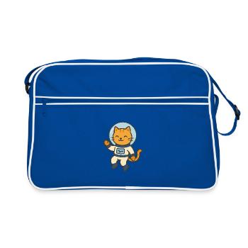 Astrochat - Sac Retro - bleu/blanc - Devant