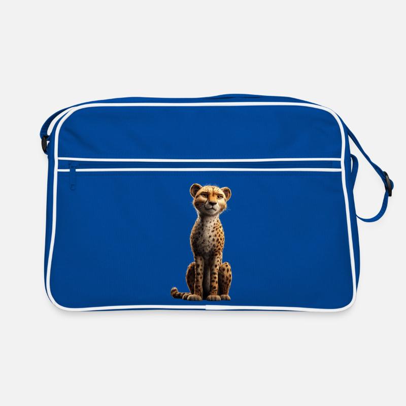 Cheetah Cheetah Big Cat Cat Lover Cheetah Retro Bag