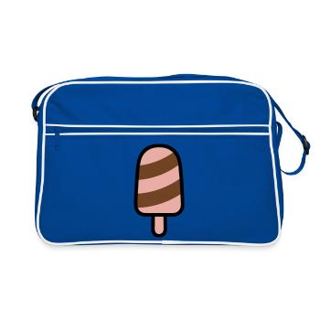 Popsicles Graphic - Retro Bag - blue/white - Front