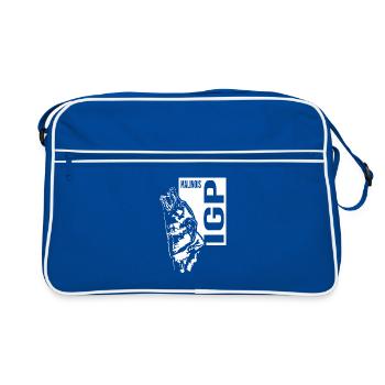 IGP Malinois Chien Sport Chien Wilsigns - Sac Retro - bleu/blanc - Devant