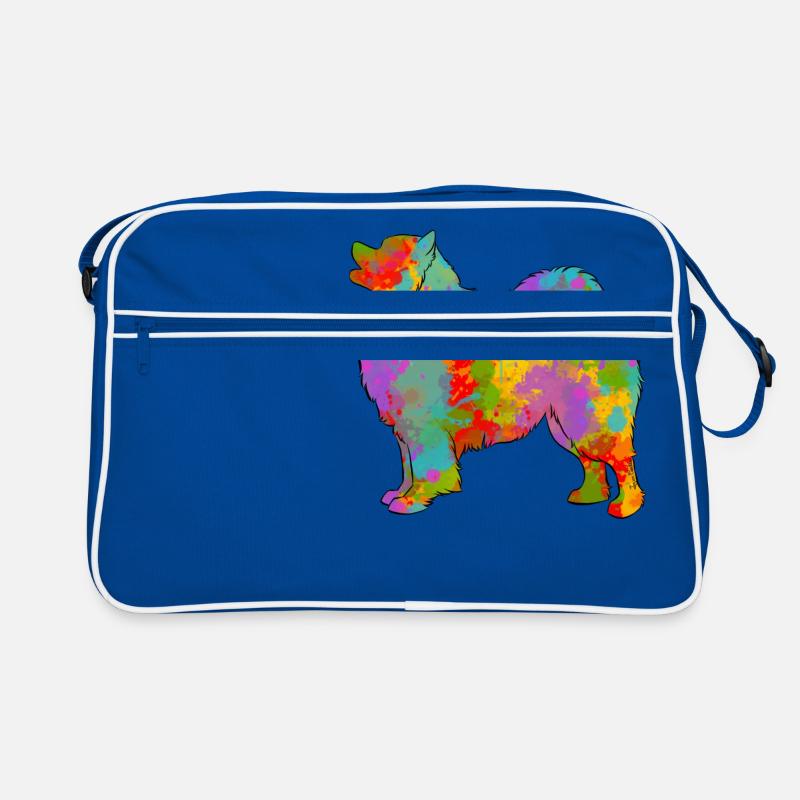 Samoyede Multicolore Sac Retro