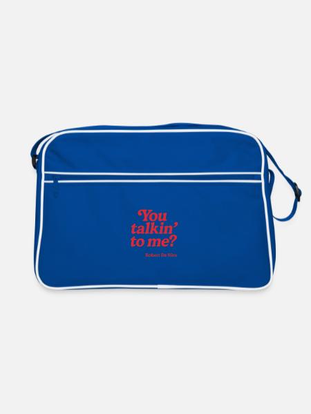 Taxi - Sac Retro - bleu/blanc - Devant