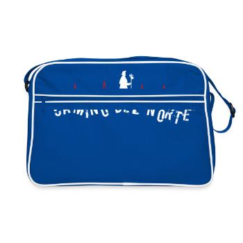 Chemin de Saint-Jacques Pèlerin Heartbeat Camino del Norte - Sac Retro - bleu/blanc - Devant
