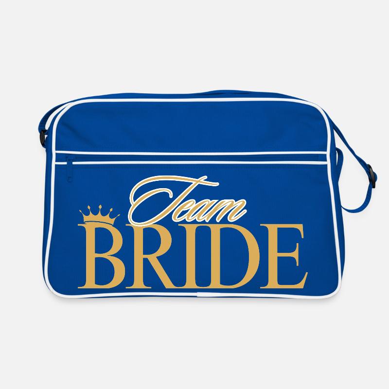 Team Bride! Customizable Retro Bag