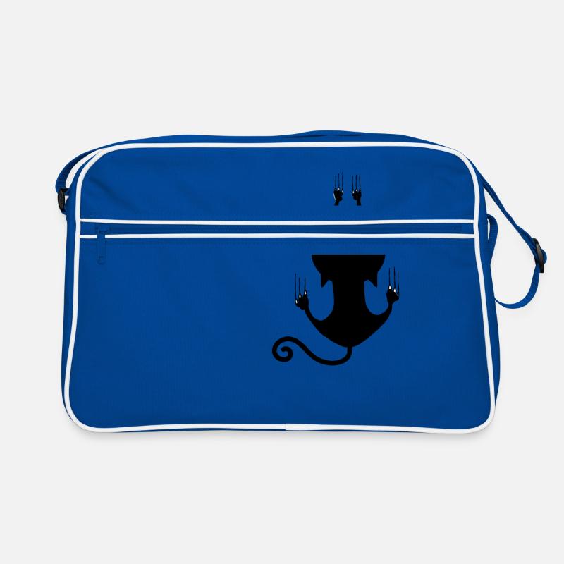 Chat grimpeur Halloween Sac Retro