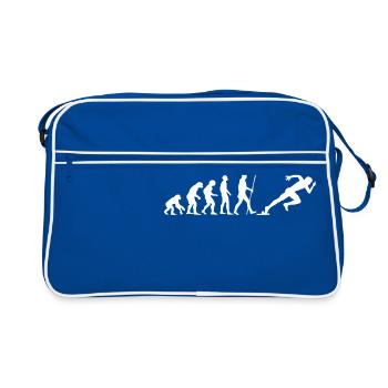 SPRINTER EVOLUTION! - Sac Retro - bleu/blanc - Devant