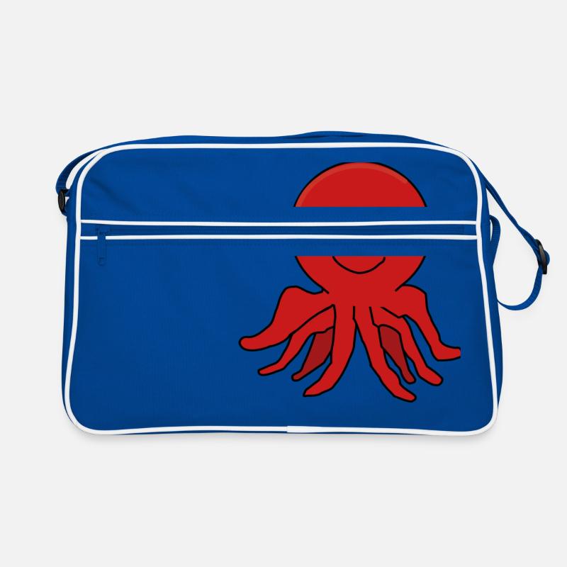 squid giant octopus octopus octopus squid sepia fish Retro Bag