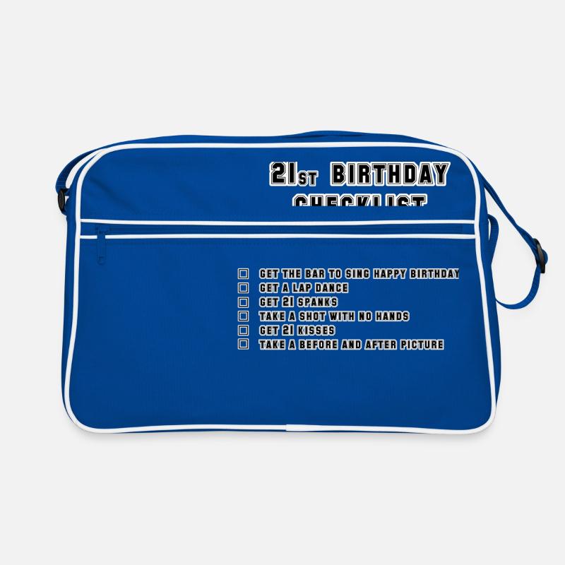 21. Platz Retro Tasche