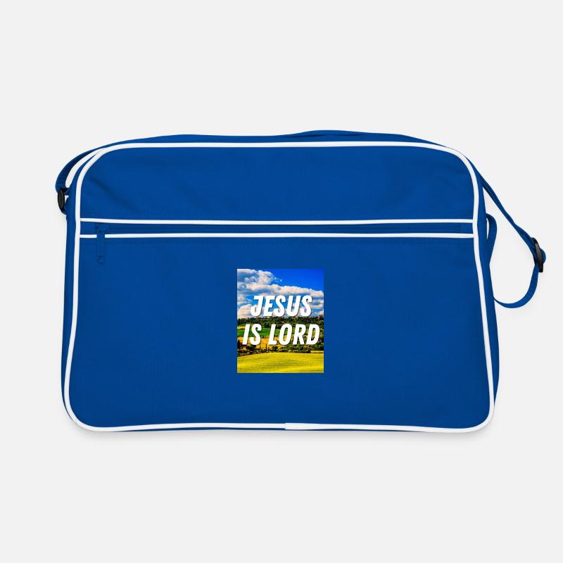 Jésus est Seigneur - Citation chrétienne Sac Retro