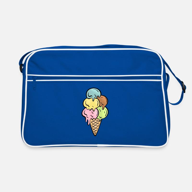 Cornet de glace Sac Retro