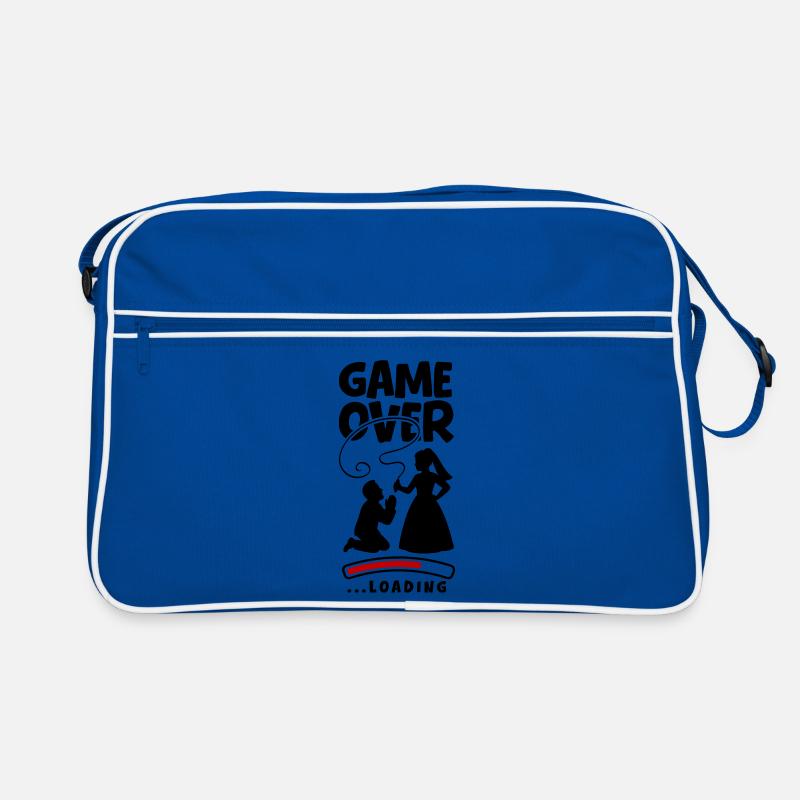 Game Over Wedding Couple Retro Bag
