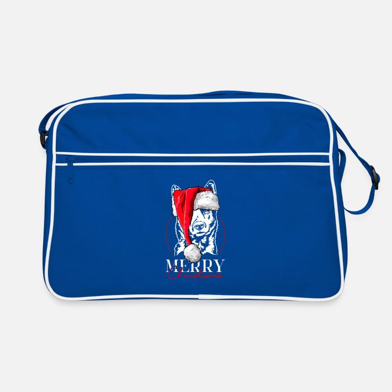 Père Noël Kai Ken joyeux Noël chiens chien Wilsigns Sac Retro