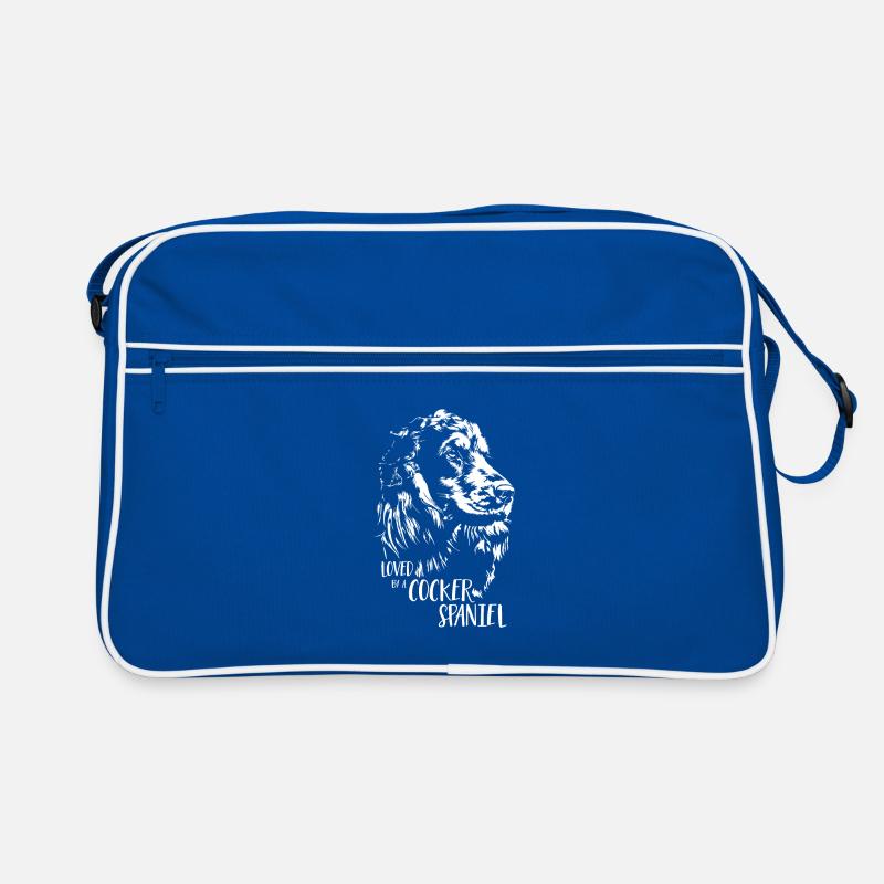 COCKER SPANIEL Chien Disant Chiens Dire Chiens Sac Retro