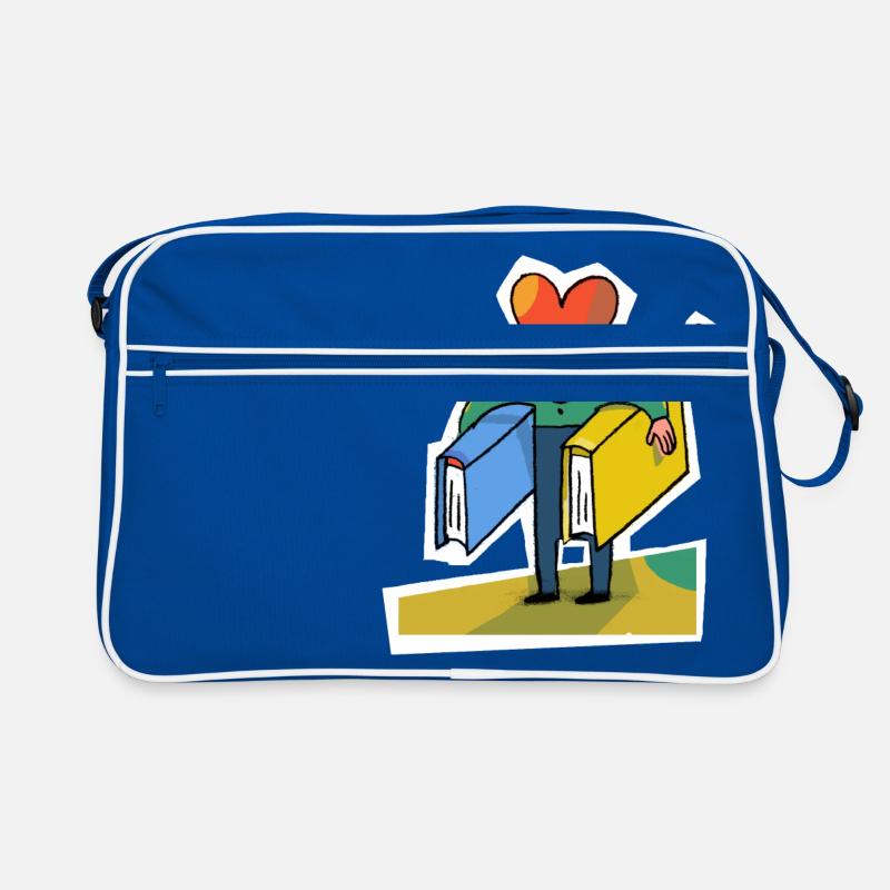 Buchhändler Retro Tasche