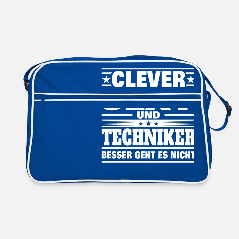 Clever Techniker Retro Tasche