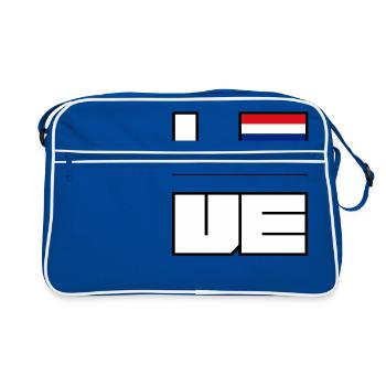Love Home Roots Roots Thailand - Retro Bag - blue/white - Front