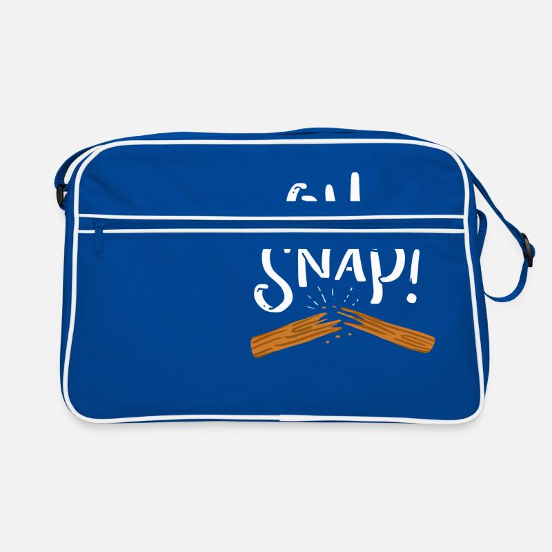 Oh snap! Durchgebrochen Retro Tasche