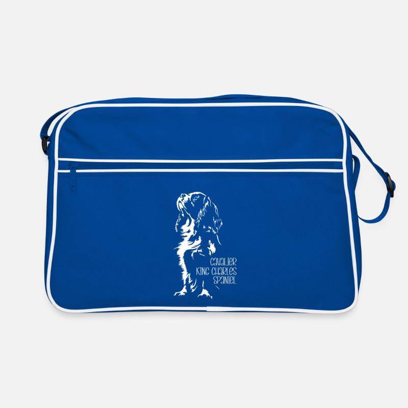 Cavalier King Charles Spaniel Chien Chien Wilsigns Sac Retro