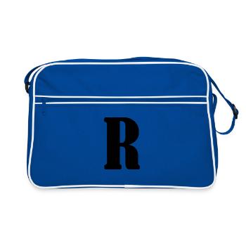 R - Retro Bag - blue/white - Front