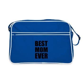 Best mom ever - Sac Retro - bleu/blanc - Devant