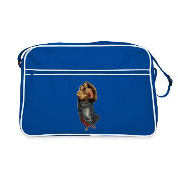 Madone Sixtine | Madone Sixtine | Raphael - Sac Retro - bleu/blanc - Devant