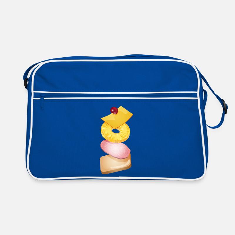 Pineapple,cheese,ham and toast bread -Toast Hawaii Retro Bag