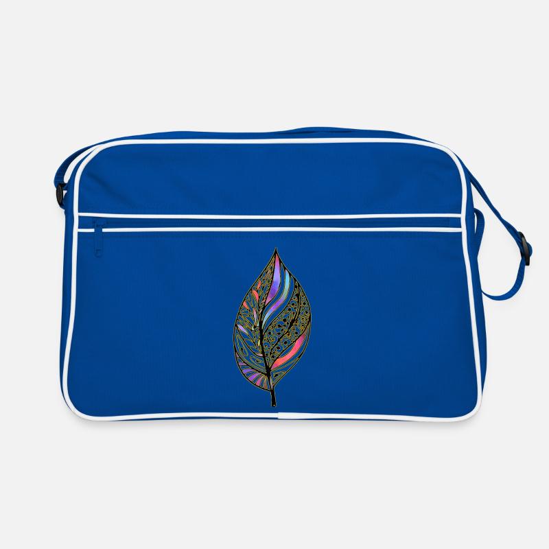 Blatt Retro Tasche