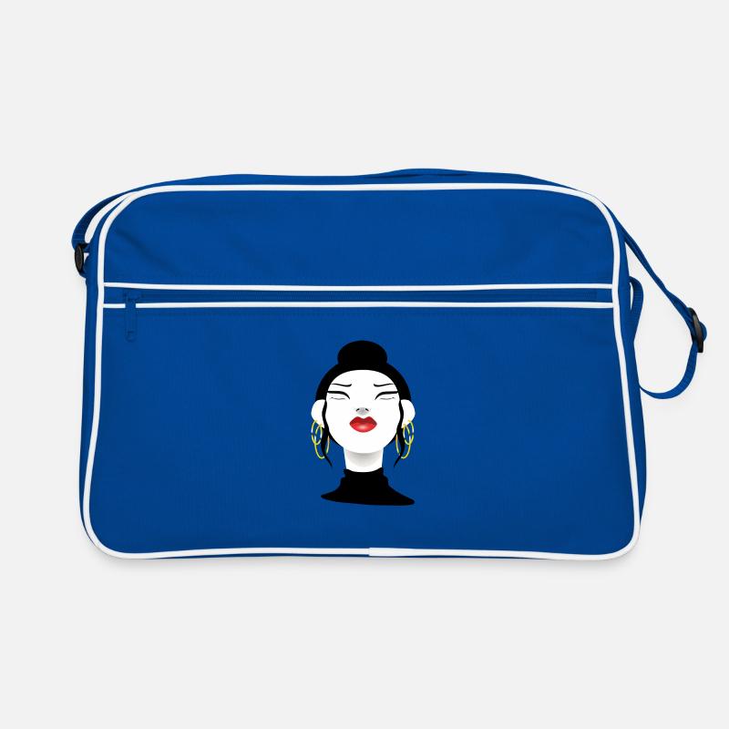 Mode Beauté Vogue No.2 - Sac Retro - bleu/blanc
