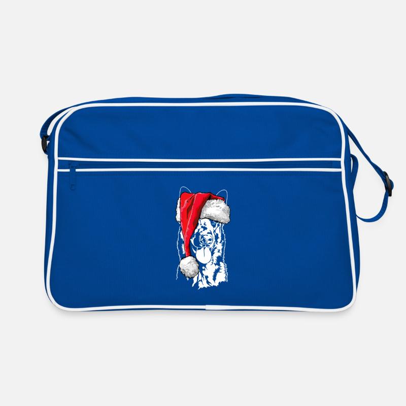 Père Noël Malinois Saint-Nicolas chiens Wilsigns Sac Retro