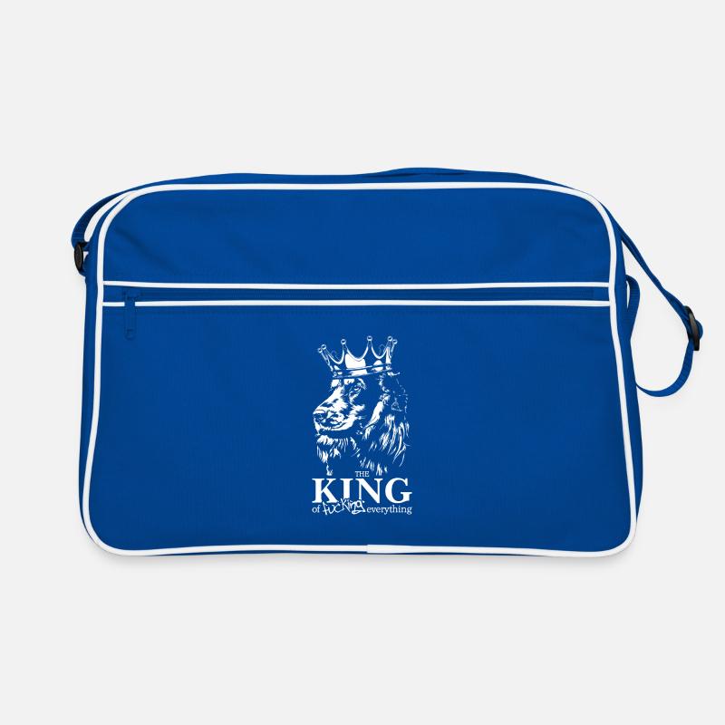 COCKER SPANIEL King Hundespruch Hunde Wilsigns Retro Tasche