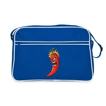 Raging Flame Chili - Retro Bag - blue/white - Front
