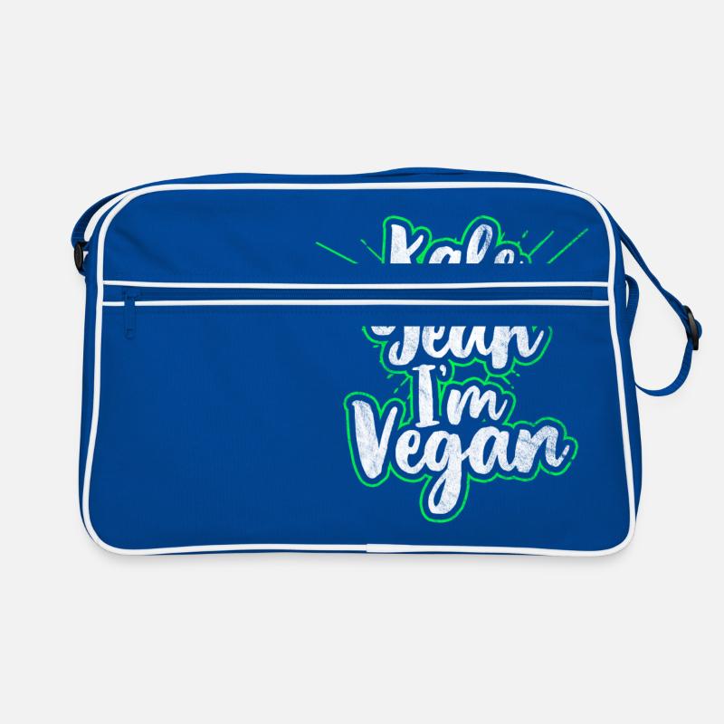 Yes, I am vegan gift Retro Bag
