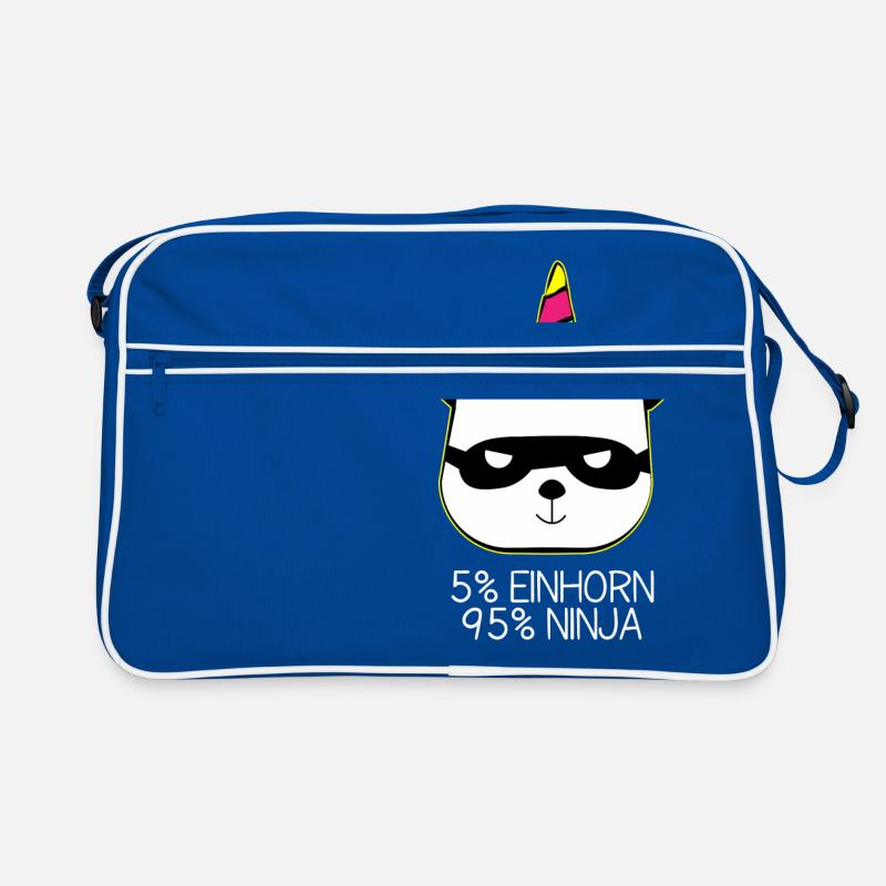 Weihnachten Einhorn neu new Geschenk Regenbogen Retro Tasche