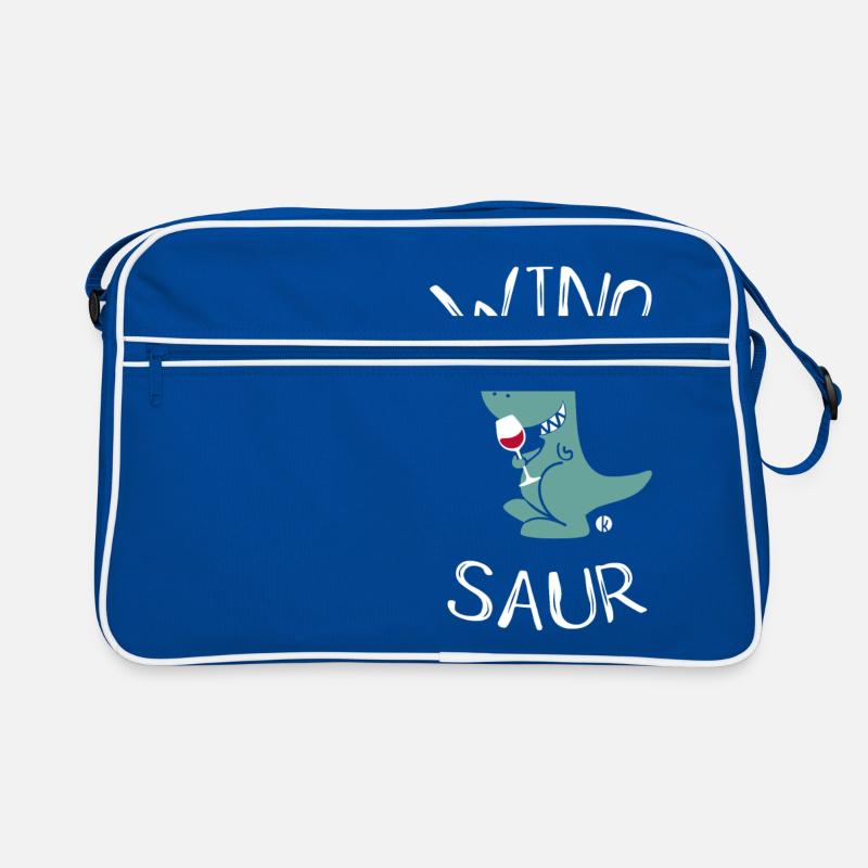 Winsoaur - Wein Dinosaurier T-Rex Lustig Geschenk Retro Tasche