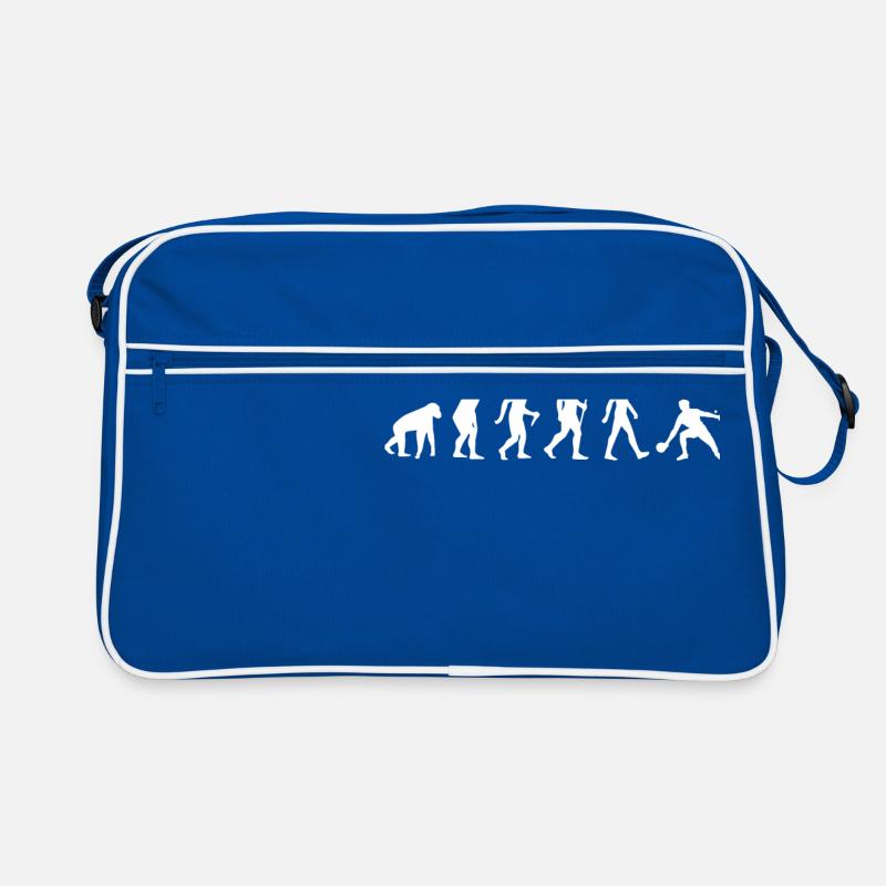 Tischtennis - Evolution - Entwicklung - Geschenk Retro Tasche