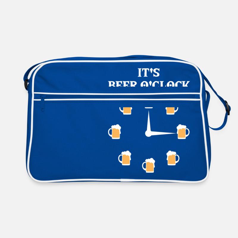 Beer - beers - beer drinker - beer glass - gift Retro Bag