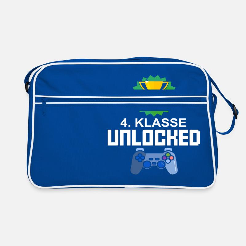 Level Unlocked 4th grade gamer gift gaming Retro Bag