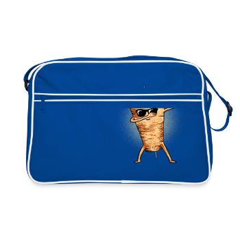 Dabbender brochette de kebab Dab - Sac Retro - bleu/blanc - Devant