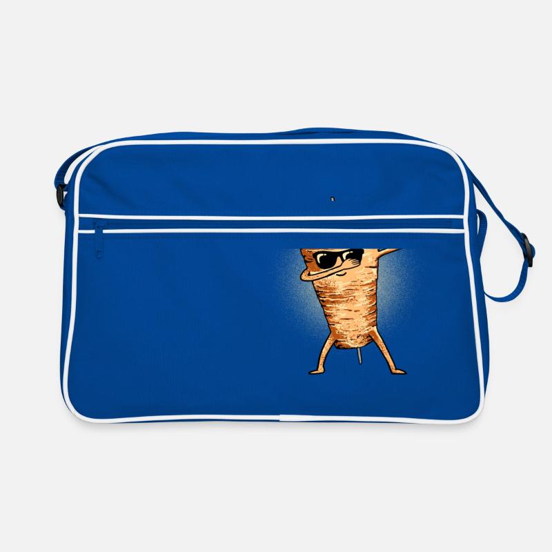 Dabbender doner kebab Doner Dab - Retro Bag - blue/white