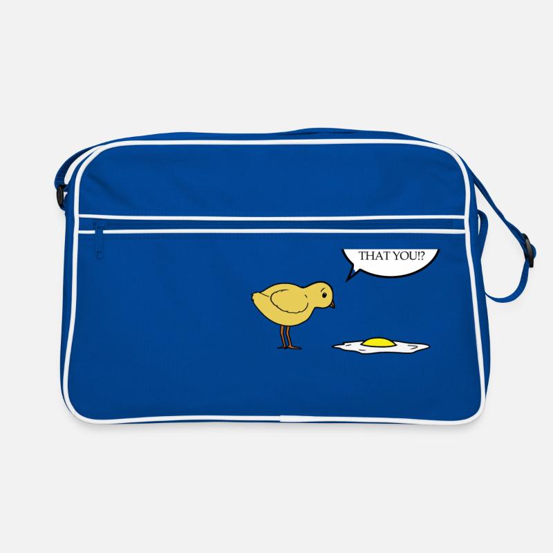 Holy Crap! Dave? is that you - chick fried eggs Retro Bag