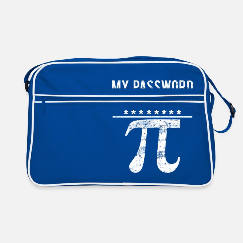 My password is the last digit of PI Math Gi Retro Bag