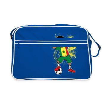 Senegal national team World Cup soccer - Retro Bag - blue/white - Front