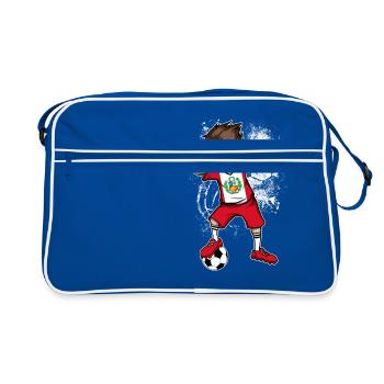 Équipe nationale Pérou Championnat du monde WC - Sac Retro - bleu/blanc - Devant