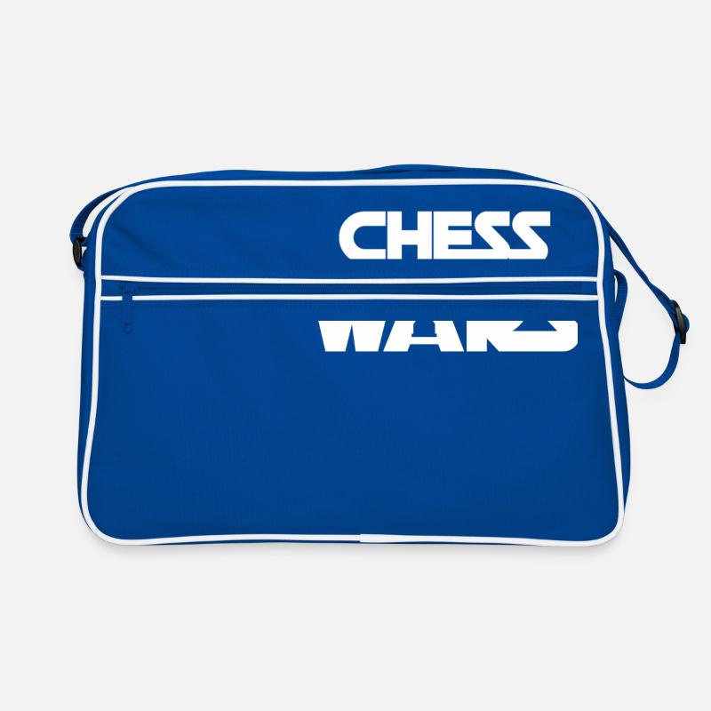 Echecs - Joueur d'échecs - Jeu d'échecs - Cadeau Sac Retro