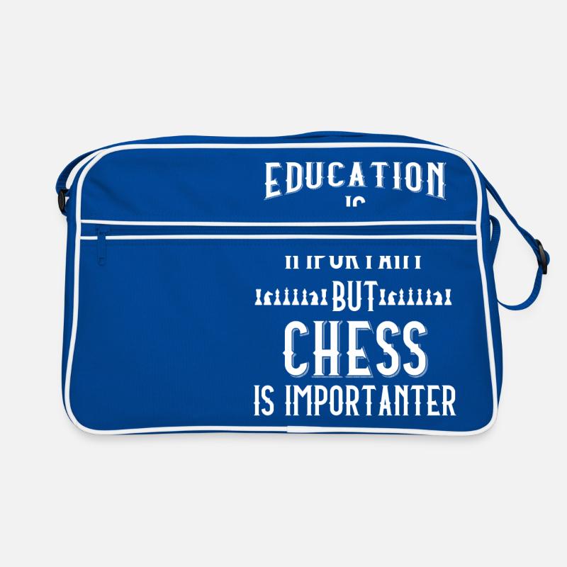 Chess - Chess - Chessmen - Education Retro Bag