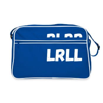 Drums - Retro Bag - blue/white - Front