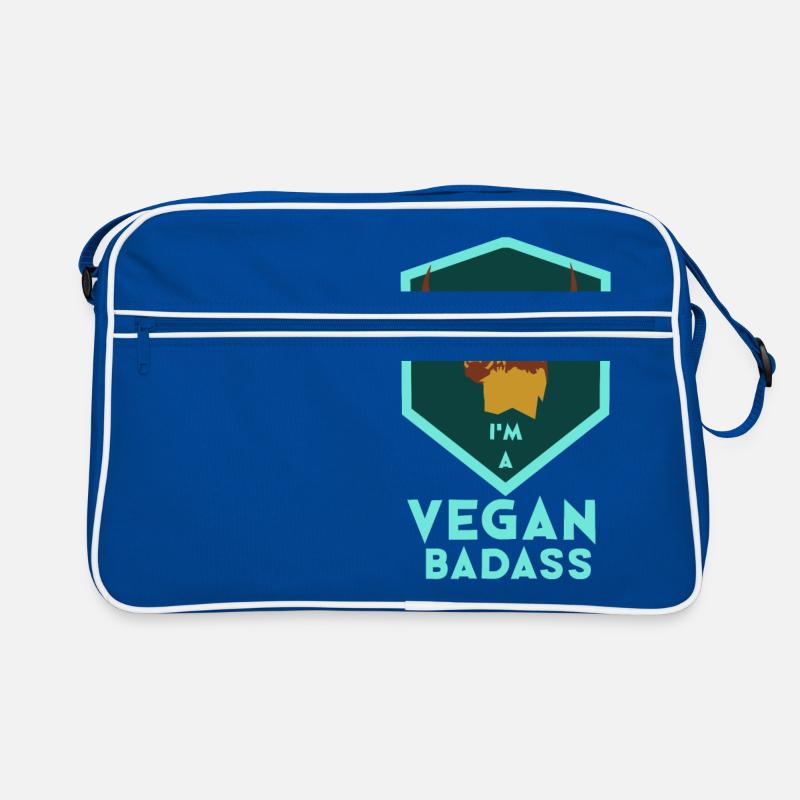 Je suis un vegan difficile Sac Retro