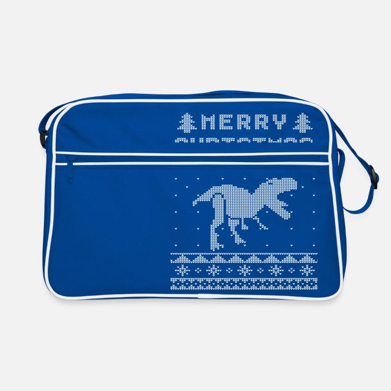 Ugly Christmas Trex Edition Retro Tasche